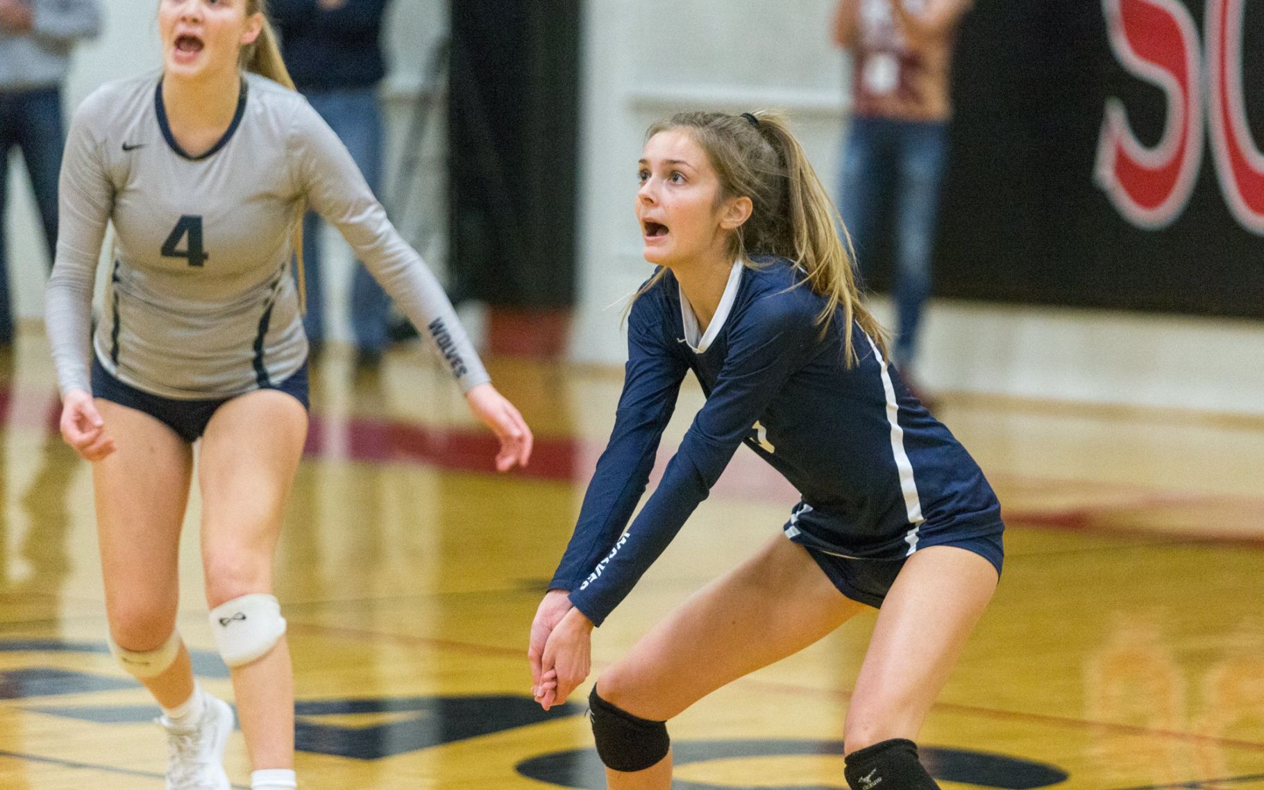 Class 4 District 7 girls volleyball championship